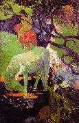 Paul Gauguin The White Horse r oil on canvas